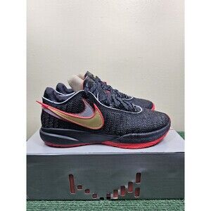 Nike LeBron James XX 20 Trinity Miami Heat Black Red Men's 9 WM 10.5 DJ5423-001
